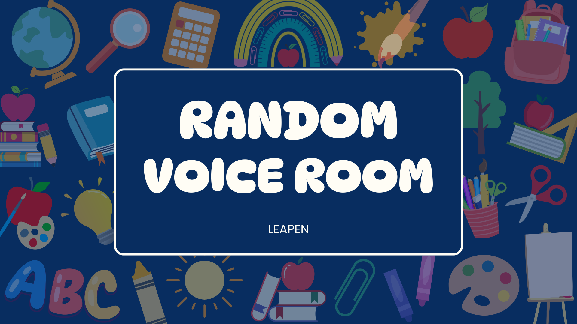 Weekend Random Voice Room